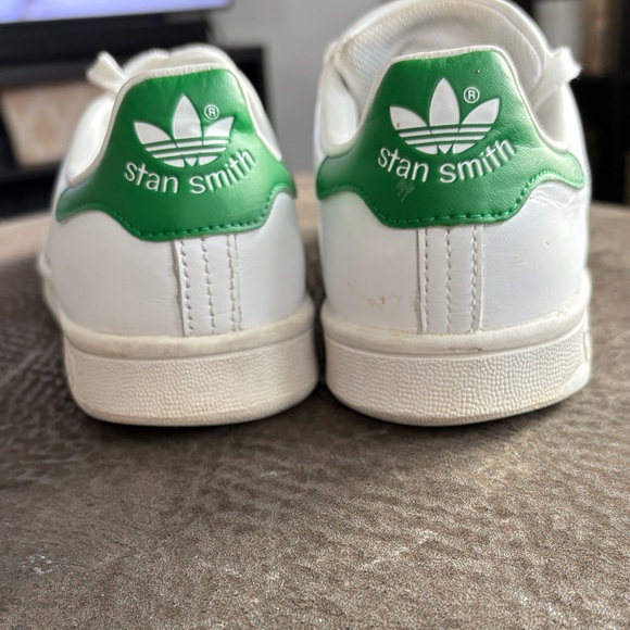 Adidas Originals Stan Smith White & Green Sneakers Women’s 7 | Classic Icon - Picture 6 of 7
